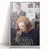2020s Vintage Movie Poster – Creating The Queen's Gambit Art