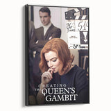2020s Vintage Movie Poster – Creating The Queen's Gambit Art
