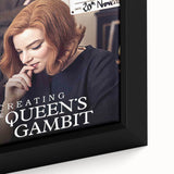 2020s Vintage Movie Poster – Creating The Queen's Gambit Art