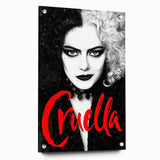 2020s Vintage Movie Poster – Cruella Retro Film Art