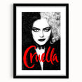 2020s Vintage Movie Poster – Cruella Retro Film Art