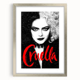 2020s Vintage Movie Poster – Cruella Retro Film Art