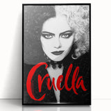2020s Vintage Movie Poster – Cruella Retro Film Art