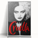 2020s Vintage Movie Poster – Cruella Retro Film Art
