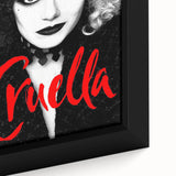 2020s Vintage Movie Poster – Cruella Retro Film Art