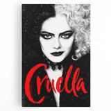 2020s Vintage Movie Poster – Cruella Retro Film Art