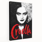 2020s Vintage Movie Poster – Cruella Retro Film Art