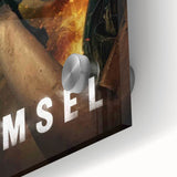 2020s Vintage Movie Poster – Damsel Retro Film Art