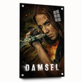 2020s Vintage Movie Poster – Damsel Retro Film Art