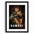 2020s Vintage Movie Poster – Damsel Retro Film Art