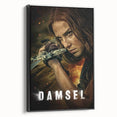 2020s Vintage Movie Poster – Damsel Retro Film Art