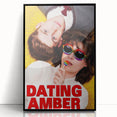 2020s Vintage Movie Poster – Dating Amber Retro Film Art