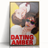 2020s Vintage Movie Poster – Dating Amber Retro Film Art