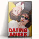 2020s Vintage Movie Poster – Dating Amber Retro Film Art
