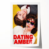 2020s Vintage Movie Poster – Dating Amber Retro Film Art