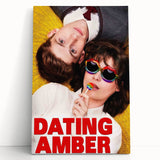 2020s Vintage Movie Poster – Dating Amber Retro Film Art