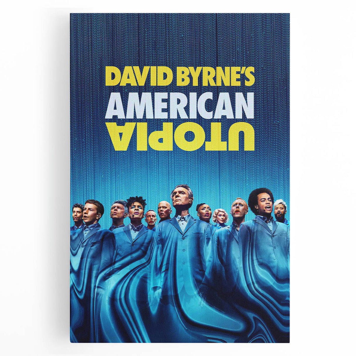 2020s Vintage Movie Poster – David Byrne's American Utopia Art