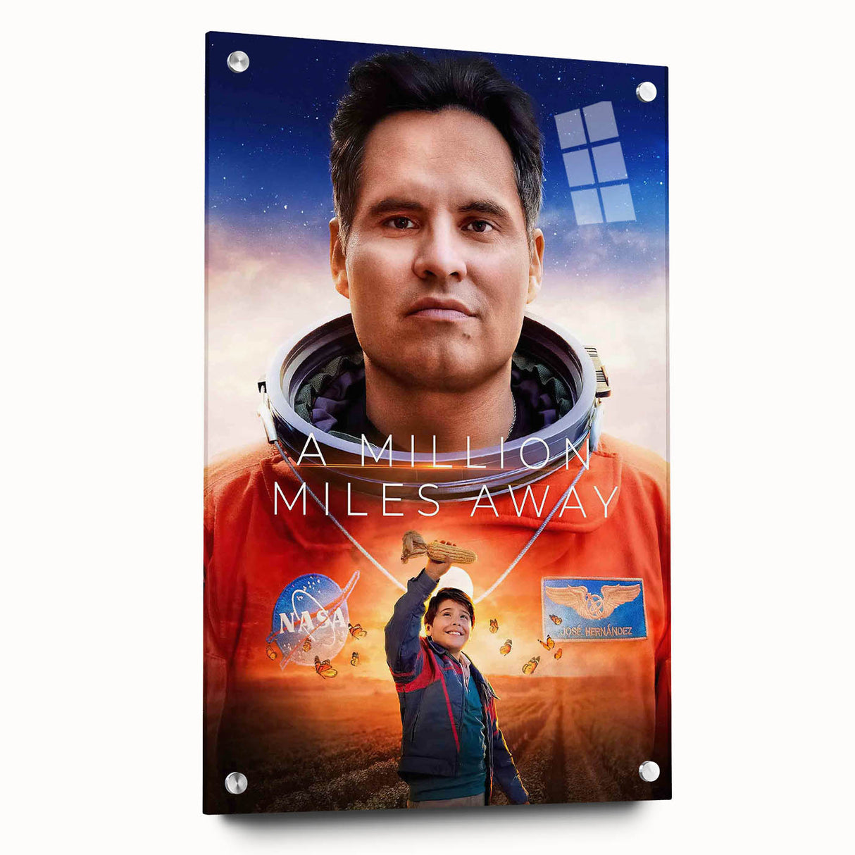 2020s Vintage Movie Poster - A Million Miles Away Retro Film Art