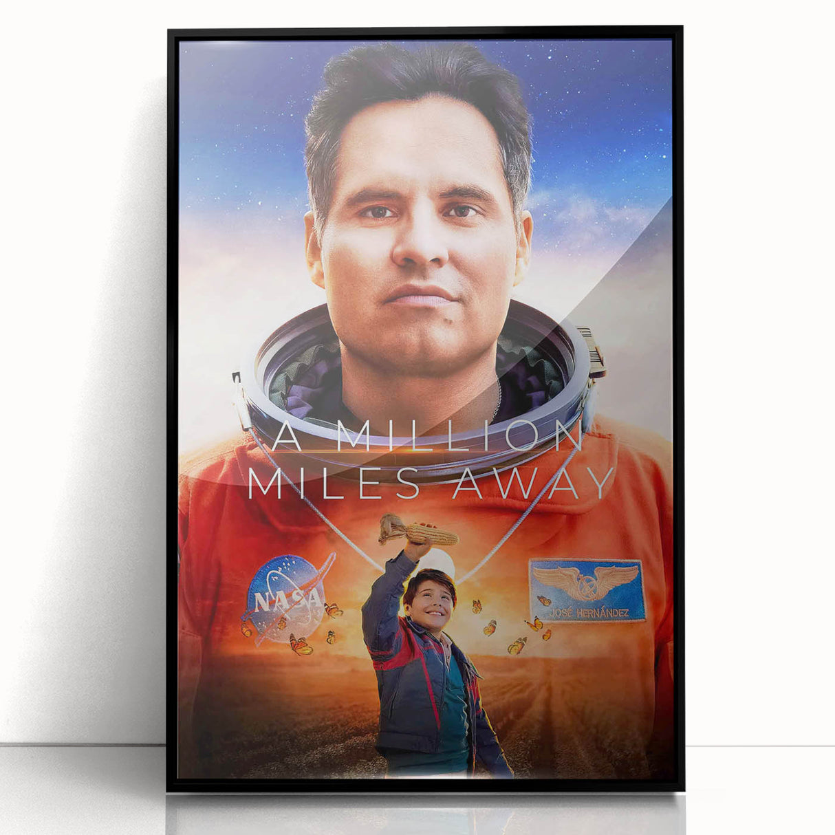 2020s Vintage Movie Poster - A Million Miles Away Retro Film Art