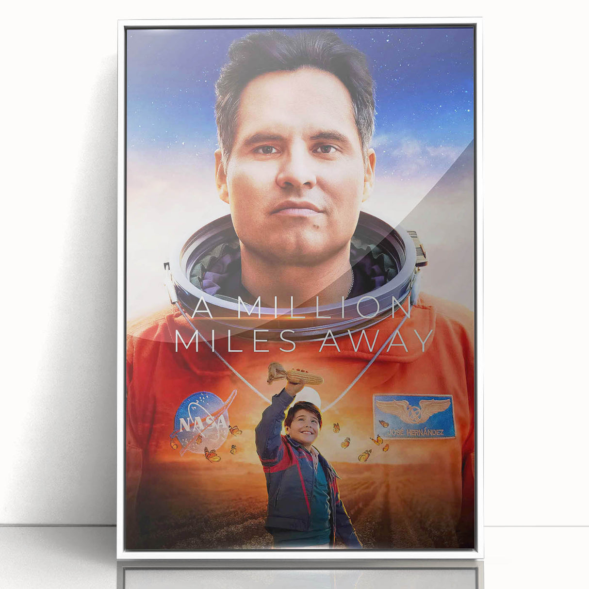 2020s Vintage Movie Poster - A Million Miles Away Retro Film Art