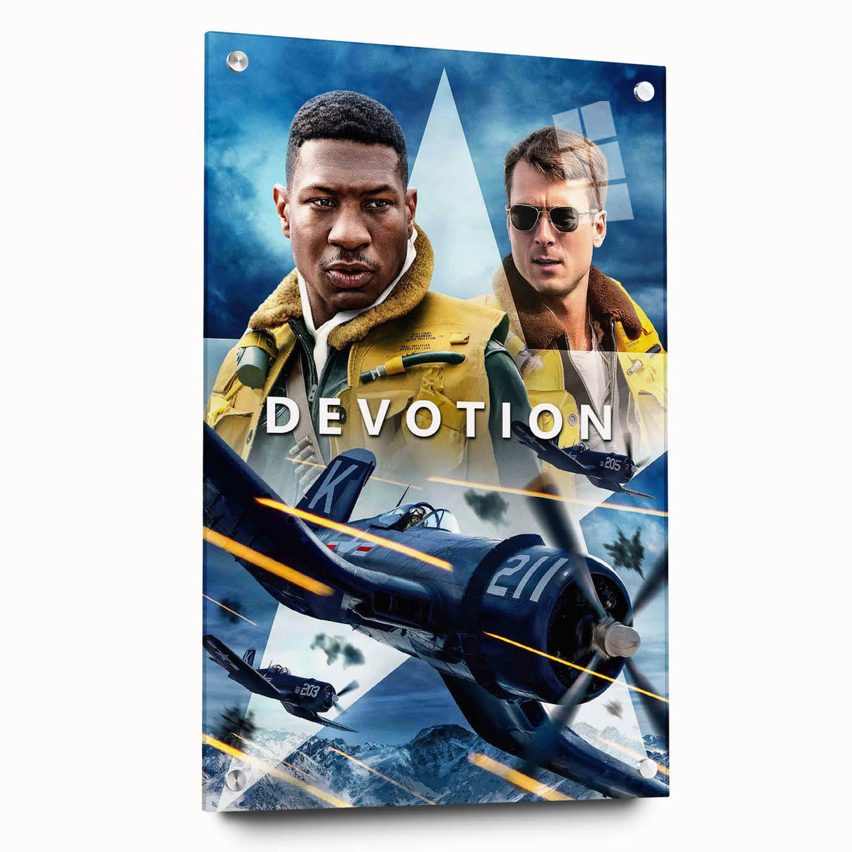 2020s Vintage Movie Poster - Devotion Retro Film Art for Home Theater