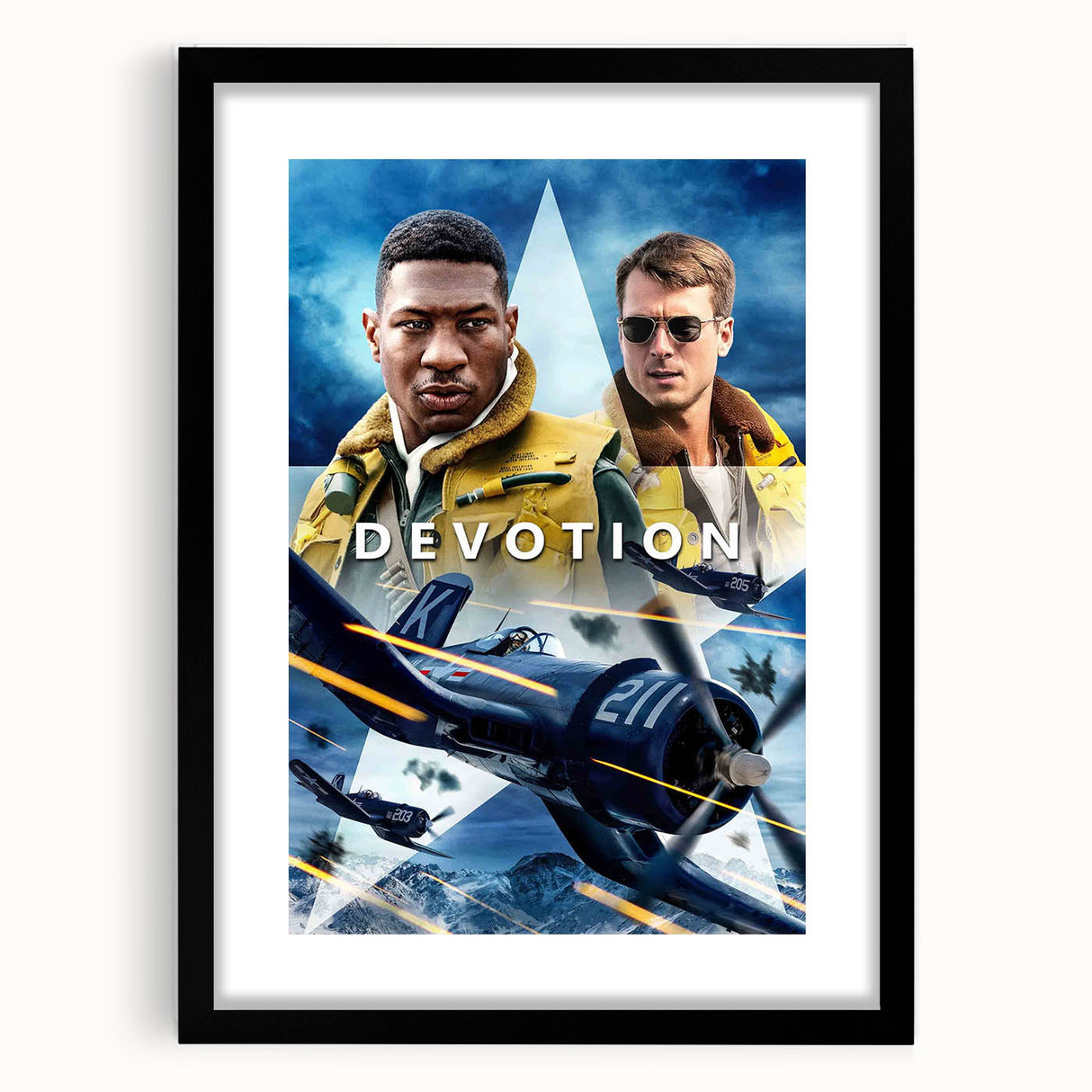 2020s Vintage Movie Poster - Devotion Retro Film Art for Home Theater