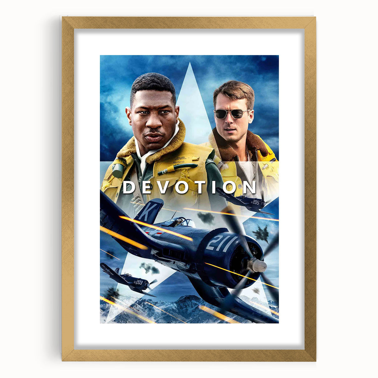 2020s Vintage Movie Poster - Devotion Retro Film Art for Home Theater