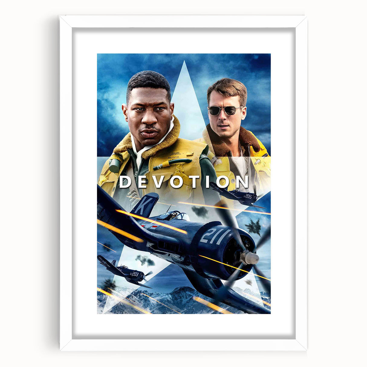 2020s Vintage Movie Poster - Devotion Retro Film Art for Home Theater