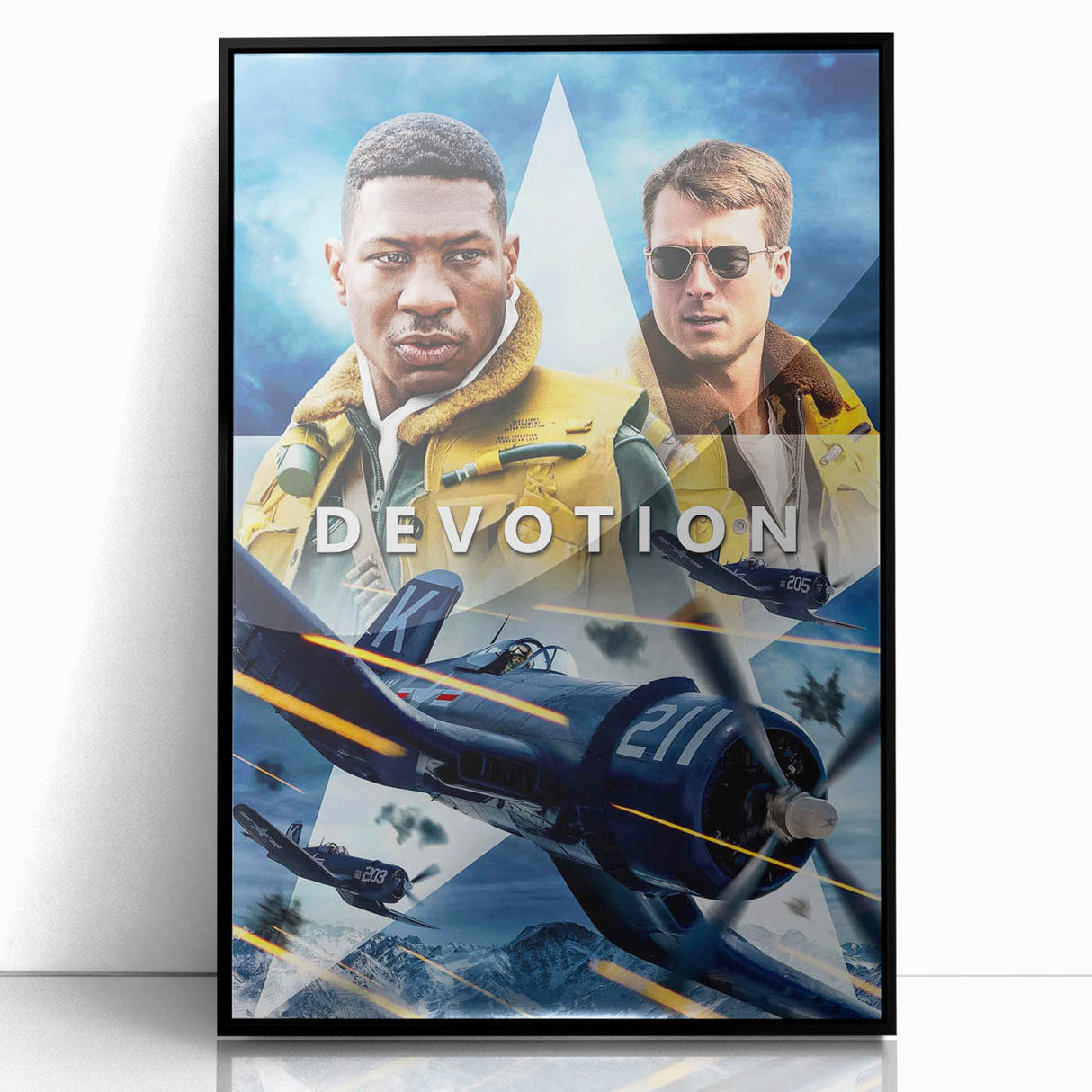 2020s Vintage Movie Poster - Devotion Retro Film Art for Home Theater