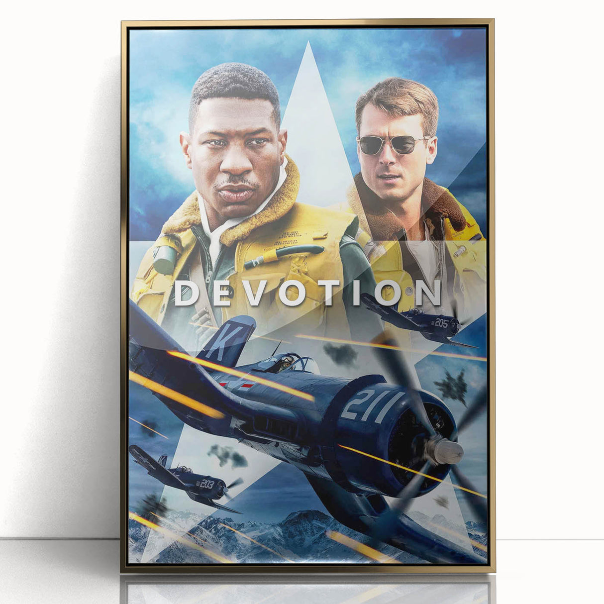 2020s Vintage Movie Poster - Devotion Retro Film Art for Home Theater