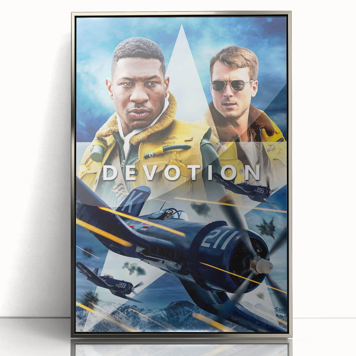 2020s Vintage Movie Poster - Devotion Retro Film Art for Home Theater
