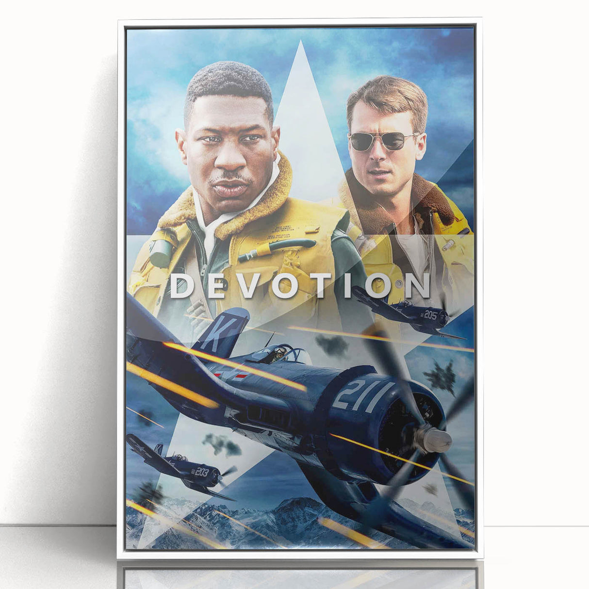 2020s Vintage Movie Poster - Devotion Retro Film Art for Home Theater