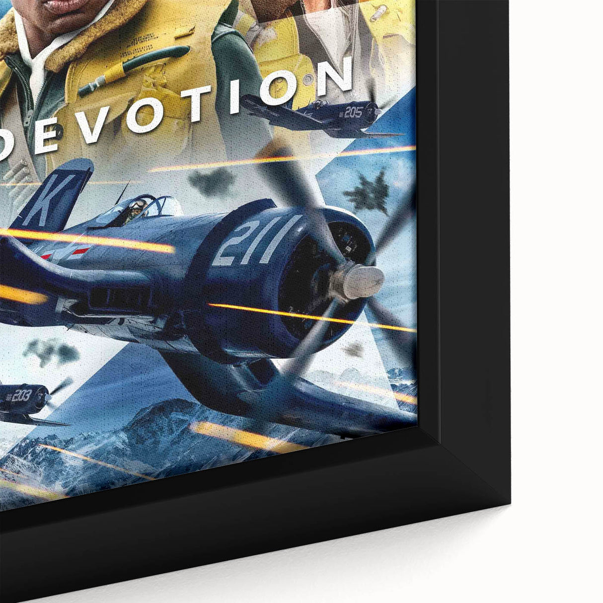 2020s Vintage Movie Poster - Devotion Retro Film Art for Home Theater