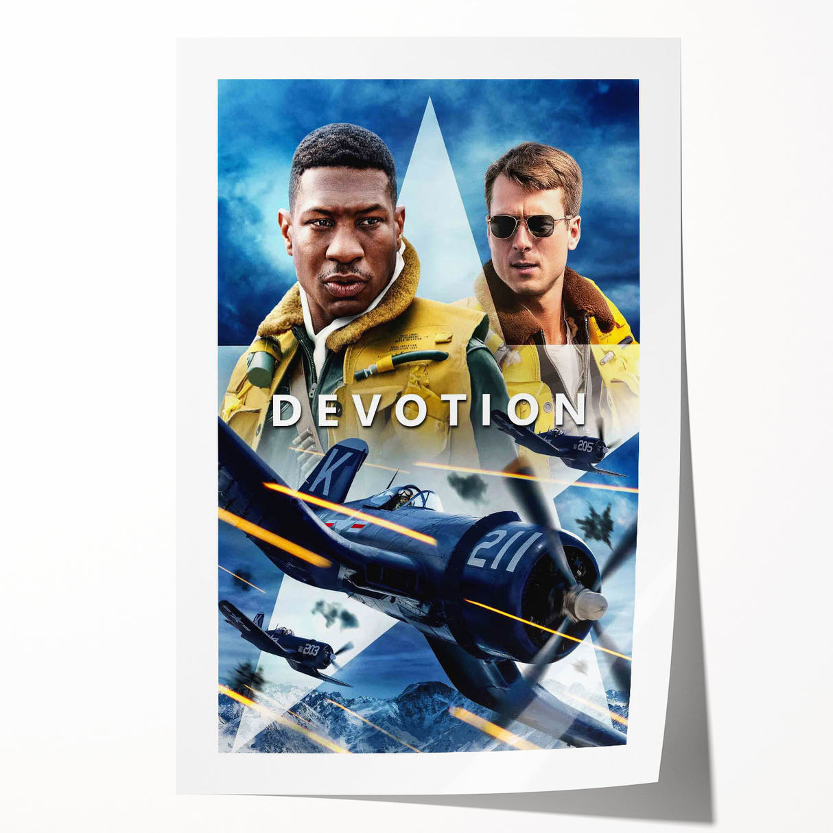 2020s Vintage Movie Poster - Devotion Retro Film Art for Home Theater