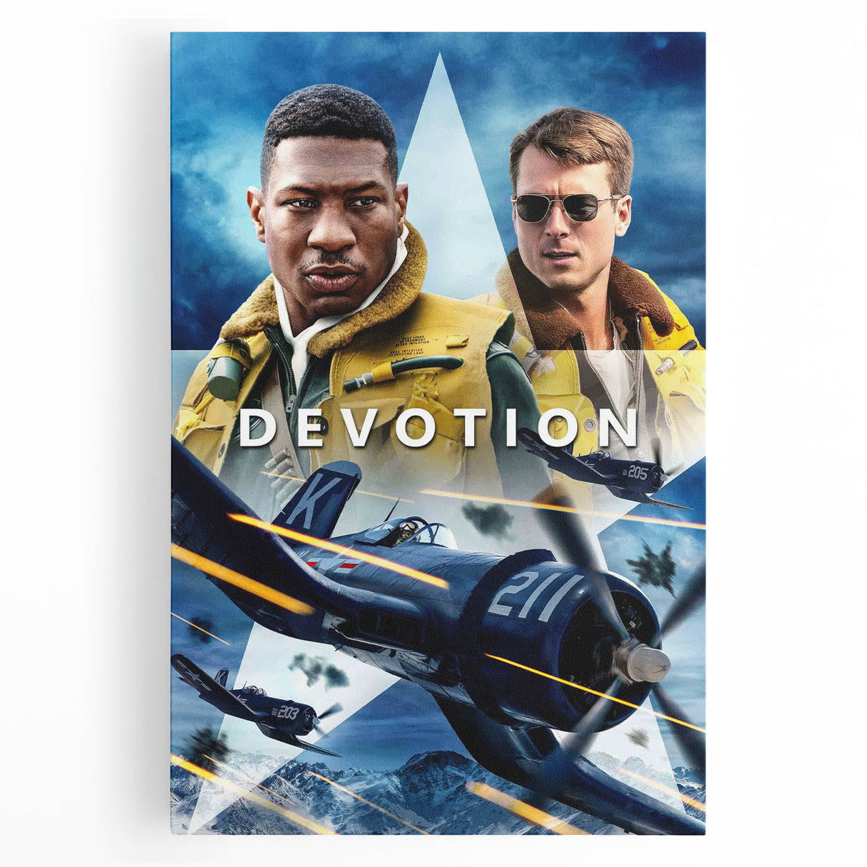 2020s Vintage Movie Poster - Devotion Retro Film Art for Home Theater