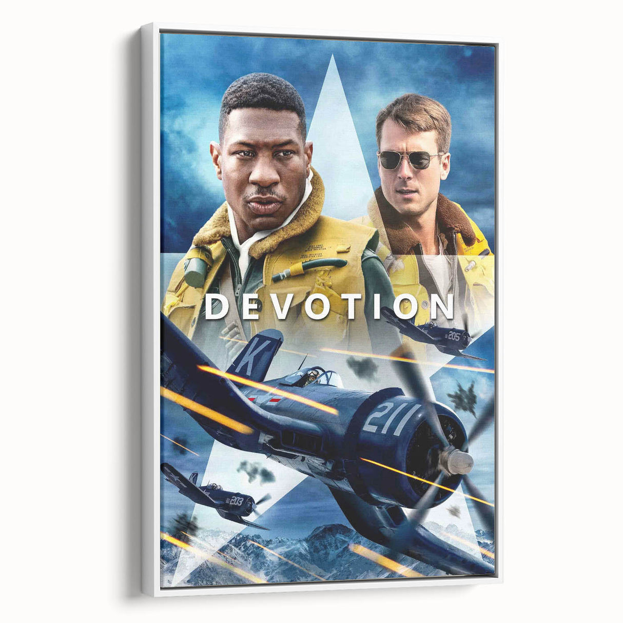 2020s Vintage Movie Poster - Devotion Retro Film Art for Home Theater