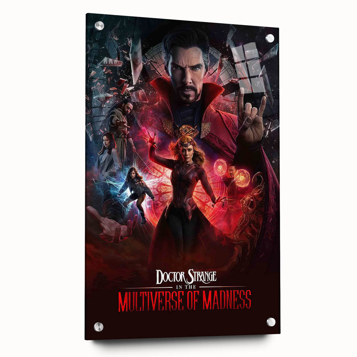 2020s Vintage Movie Poster - Doctor Strange Retro Film Art Print