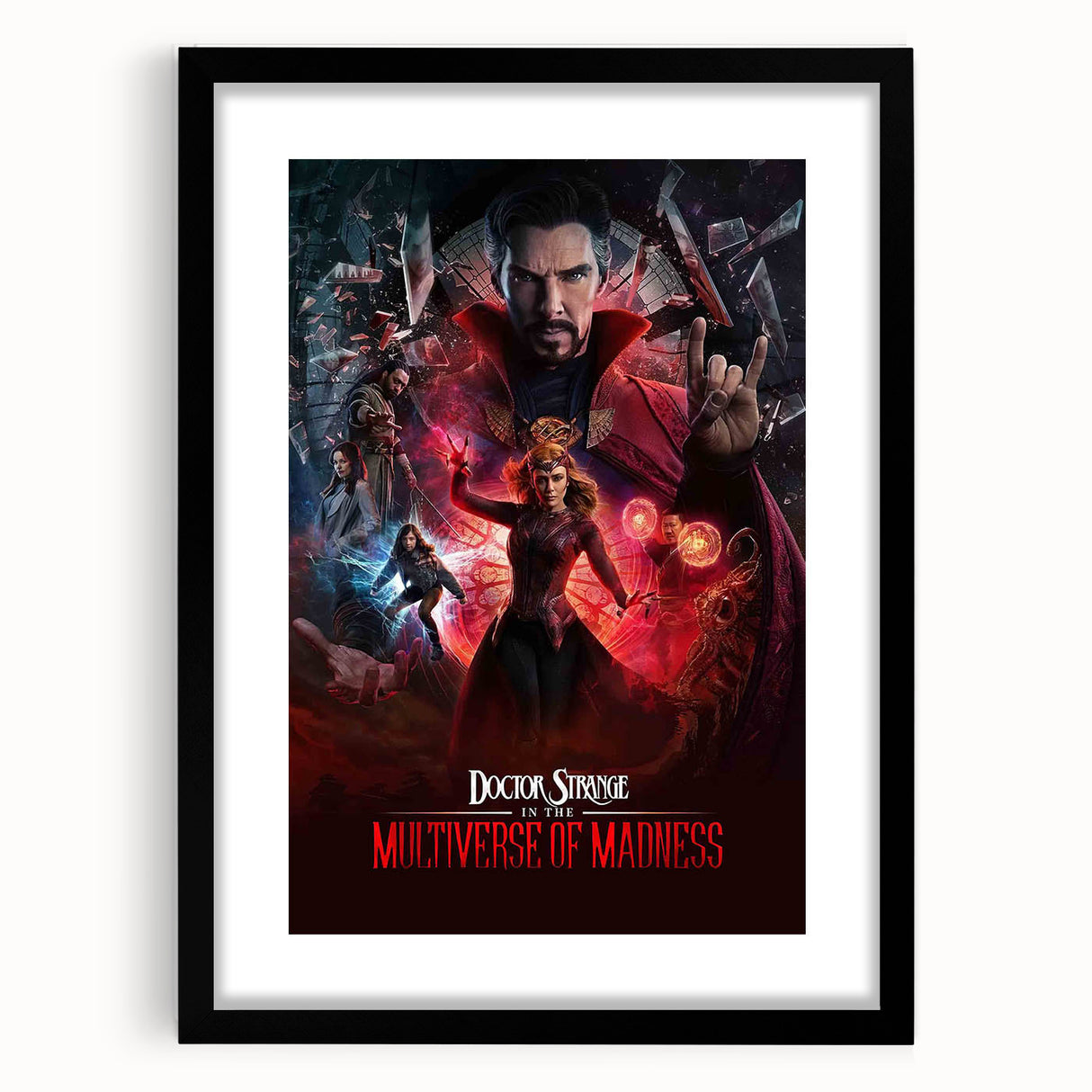 2020s Vintage Movie Poster - Doctor Strange Retro Film Art Print