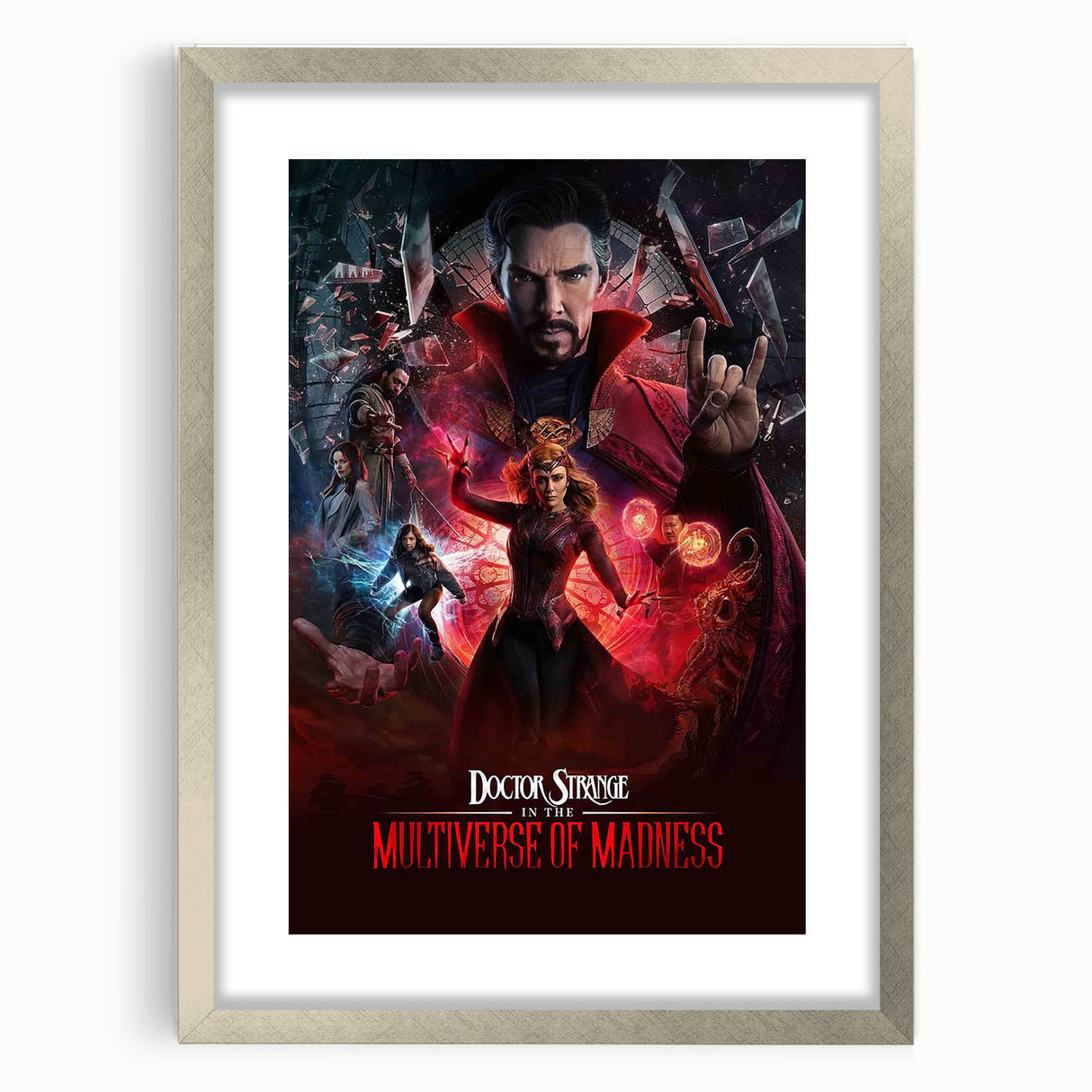 2020s Vintage Movie Poster - Doctor Strange Retro Film Art Print