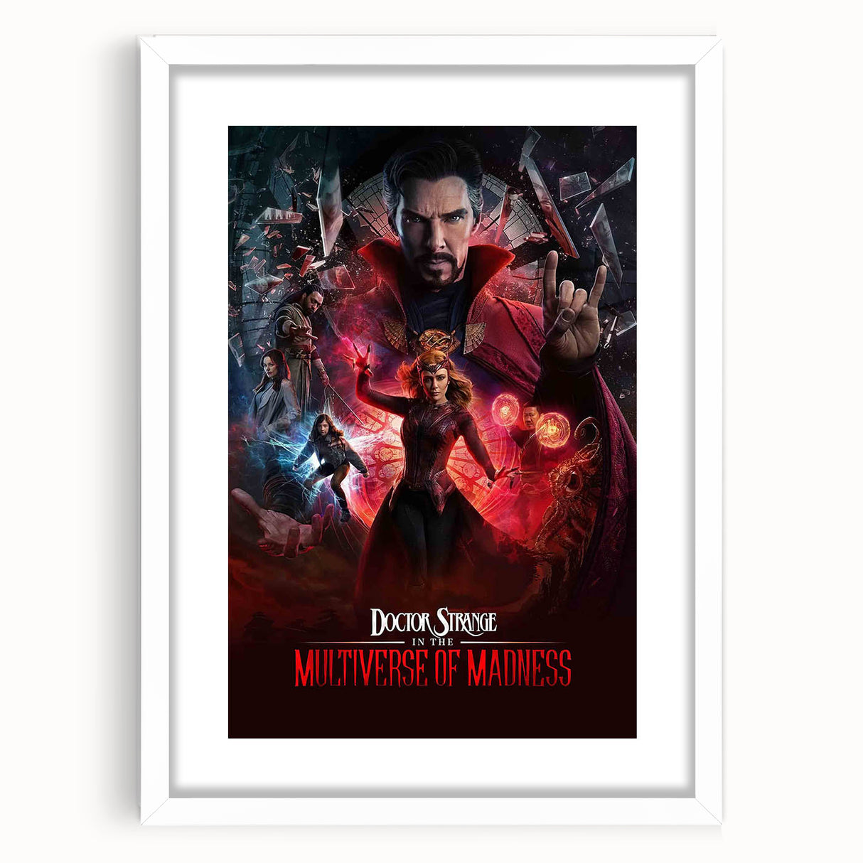 2020s Vintage Movie Poster - Doctor Strange Retro Film Art Print