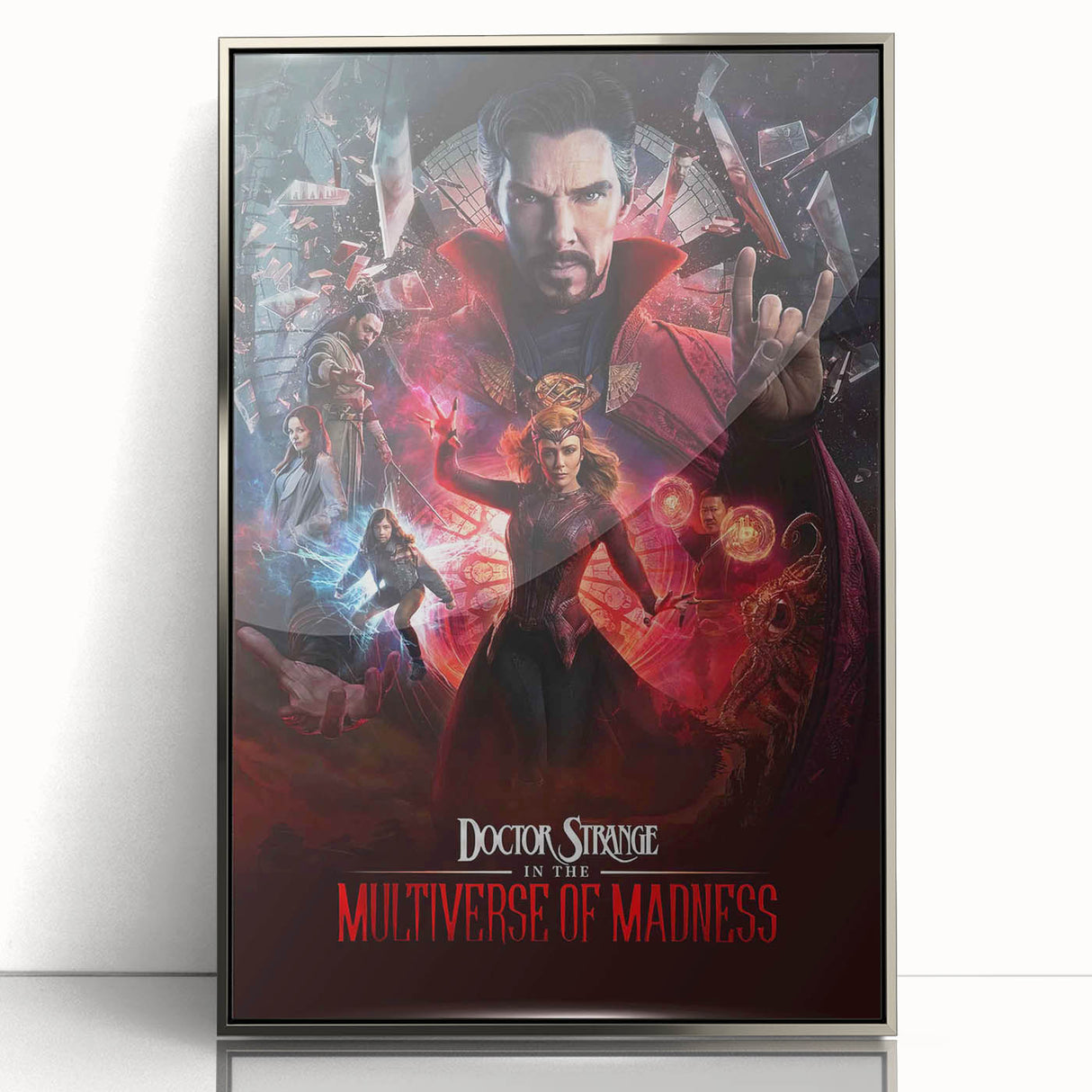 2020s Vintage Movie Poster - Doctor Strange Retro Film Art Print