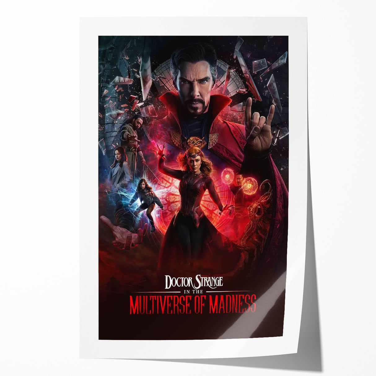 2020s Vintage Movie Poster - Doctor Strange Retro Film Art Print