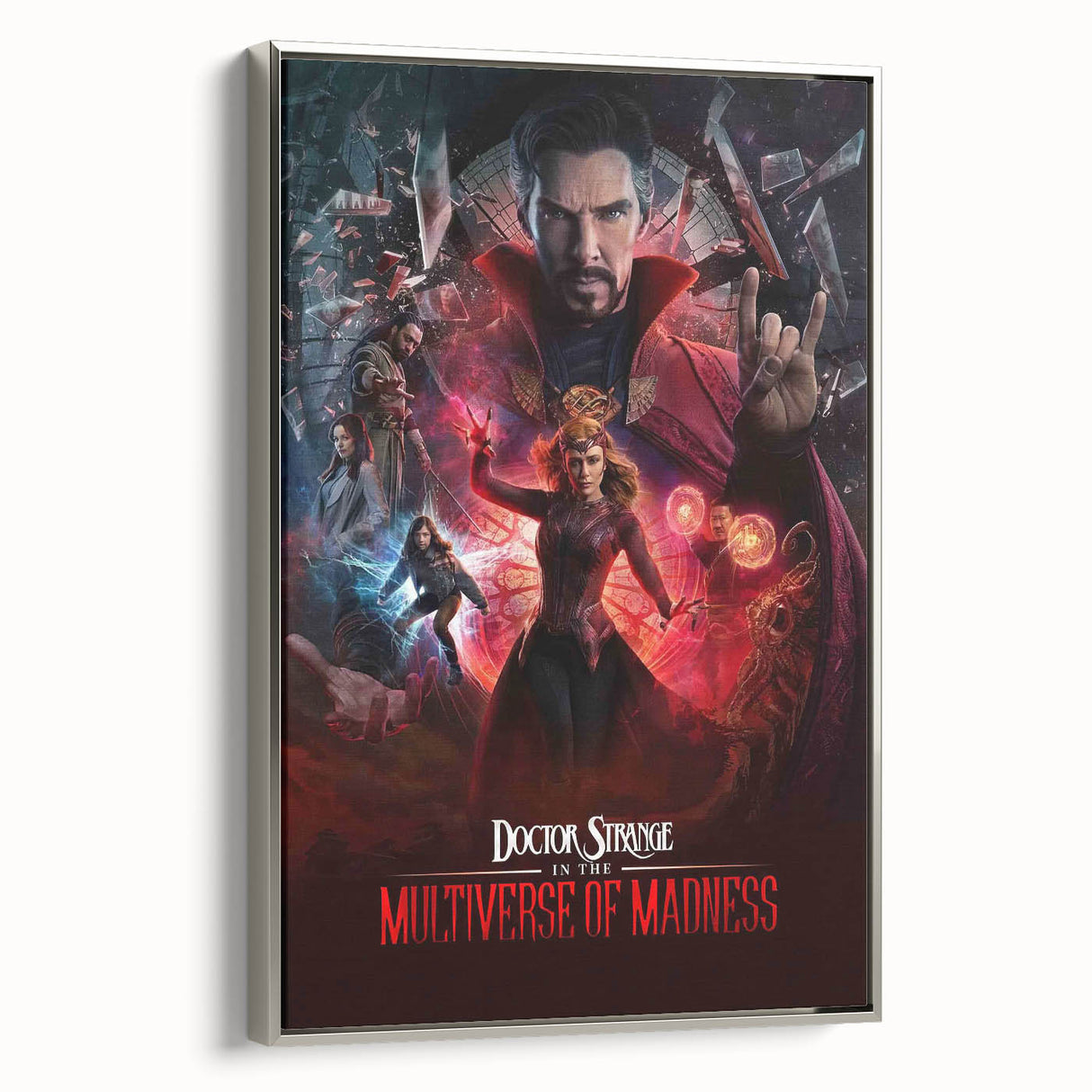 2020s Vintage Movie Poster - Doctor Strange Retro Film Art Print