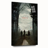 2020s Vintage Movie Poster - A Quiet Place Part II Retro Film Art