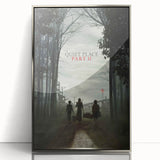 2020s Vintage Movie Poster - A Quiet Place Part II Retro Film Art