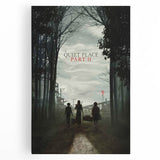 2020s Vintage Movie Poster - A Quiet Place Part II Retro Film Art