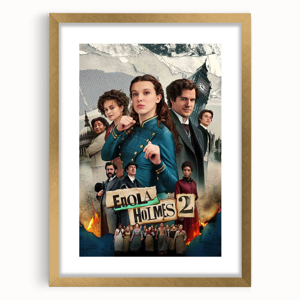 2020s Vintage Movie Poster – Retro Film Art | Collectible Mystery Print