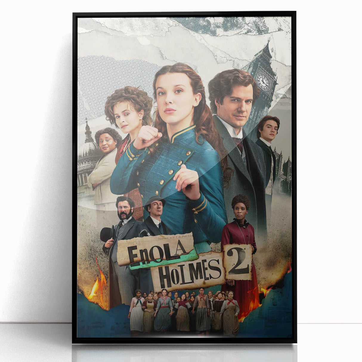2020s Vintage Movie Poster – Retro Film Art | Collectible Mystery Print