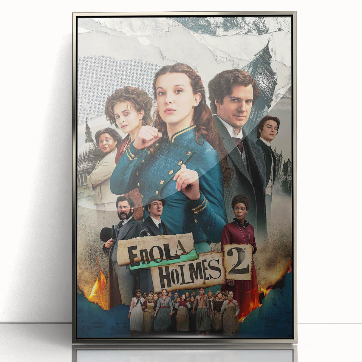 2020s Vintage Movie Poster – Retro Film Art | Collectible Mystery Print