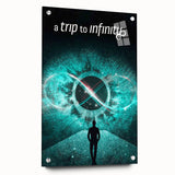 2020s Vintage Movie Poster - A Trip to Infinity Retro Film Art Print